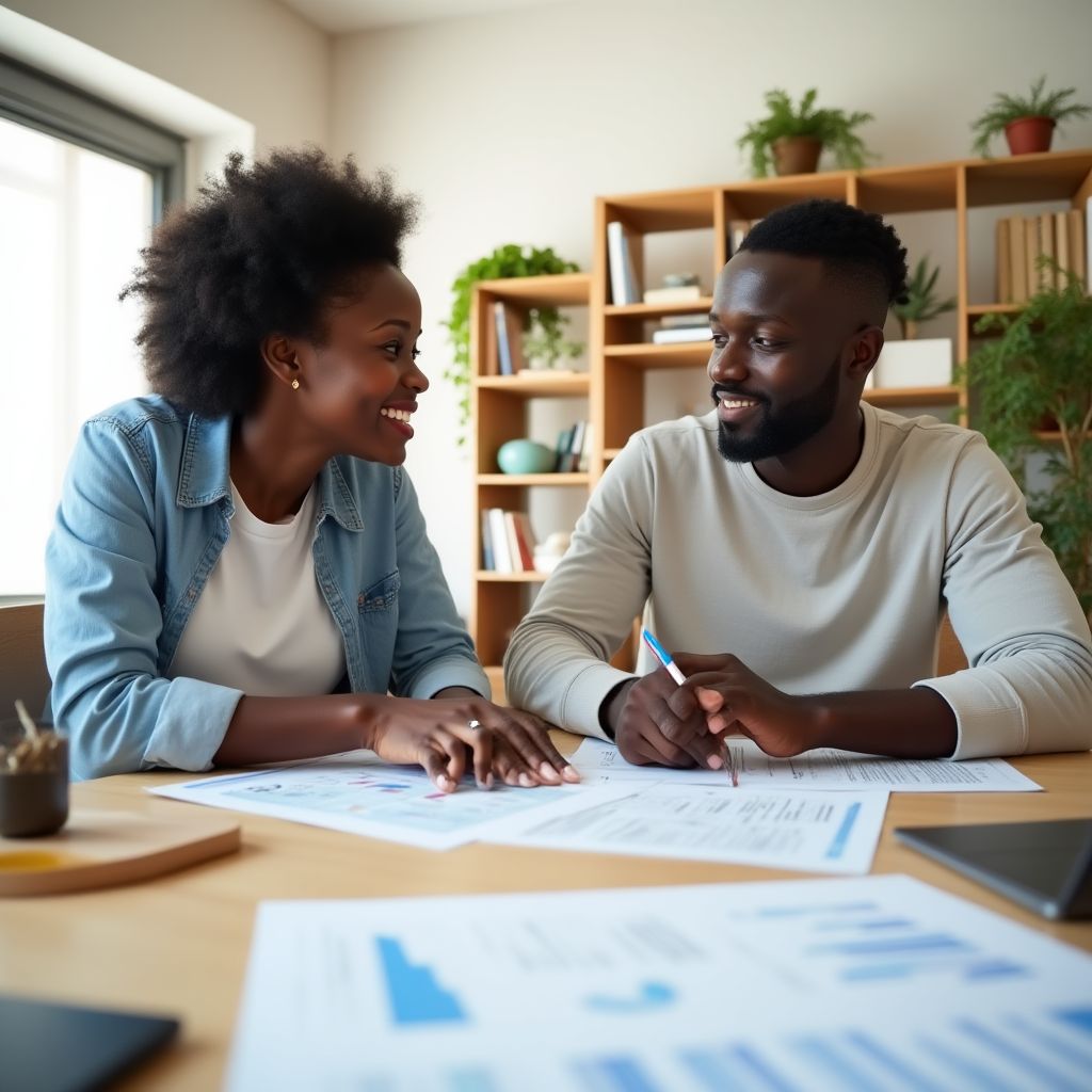 Long-term financial planning session