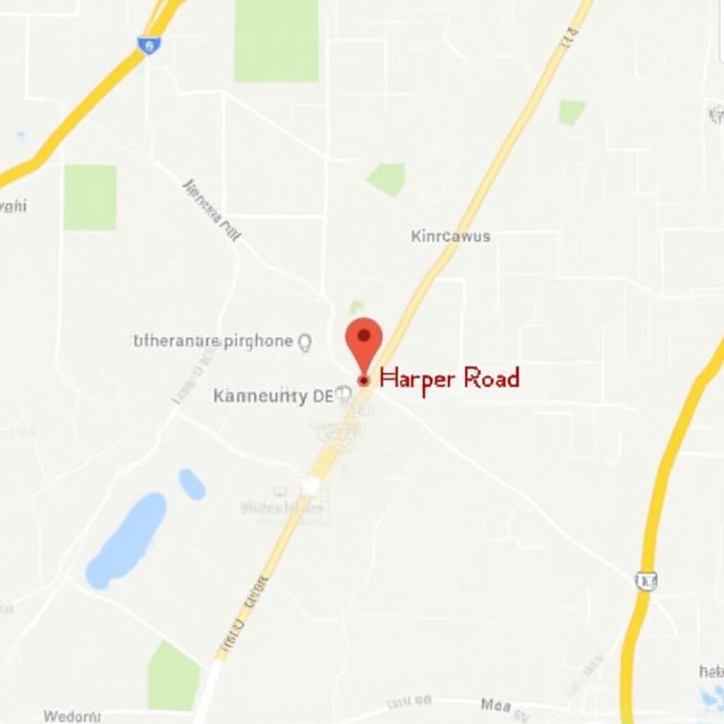 Map showing Wuthering office location in Kumasi